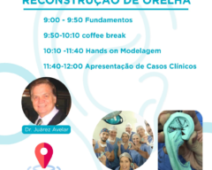 (Português do Brasil) Prof. Dr. Juárez Avelar, tendo como tema “Reconstrução da Orelha”
