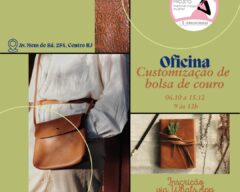 PMMM: Oficina de customização de Bolsa de Couro