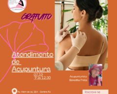 PMMM: Atendimento de Acupuntura GRATUITO