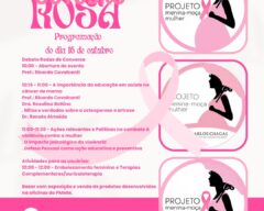 Programação Outubro Rosa no ICC