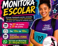 CURSO DE MONITORA ESCOLAR