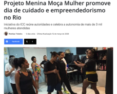 Portal ‘Tô na Fama’  divulga o Dia de Cuidado e Empreendedorismo do PMMM