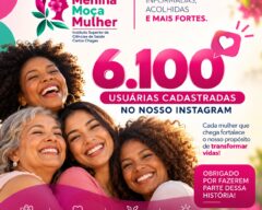 SOMOS 6.100 PESSOAS NO INSTAGRAM DO PMMM