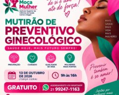 Mutirão de preventivo ginecológico